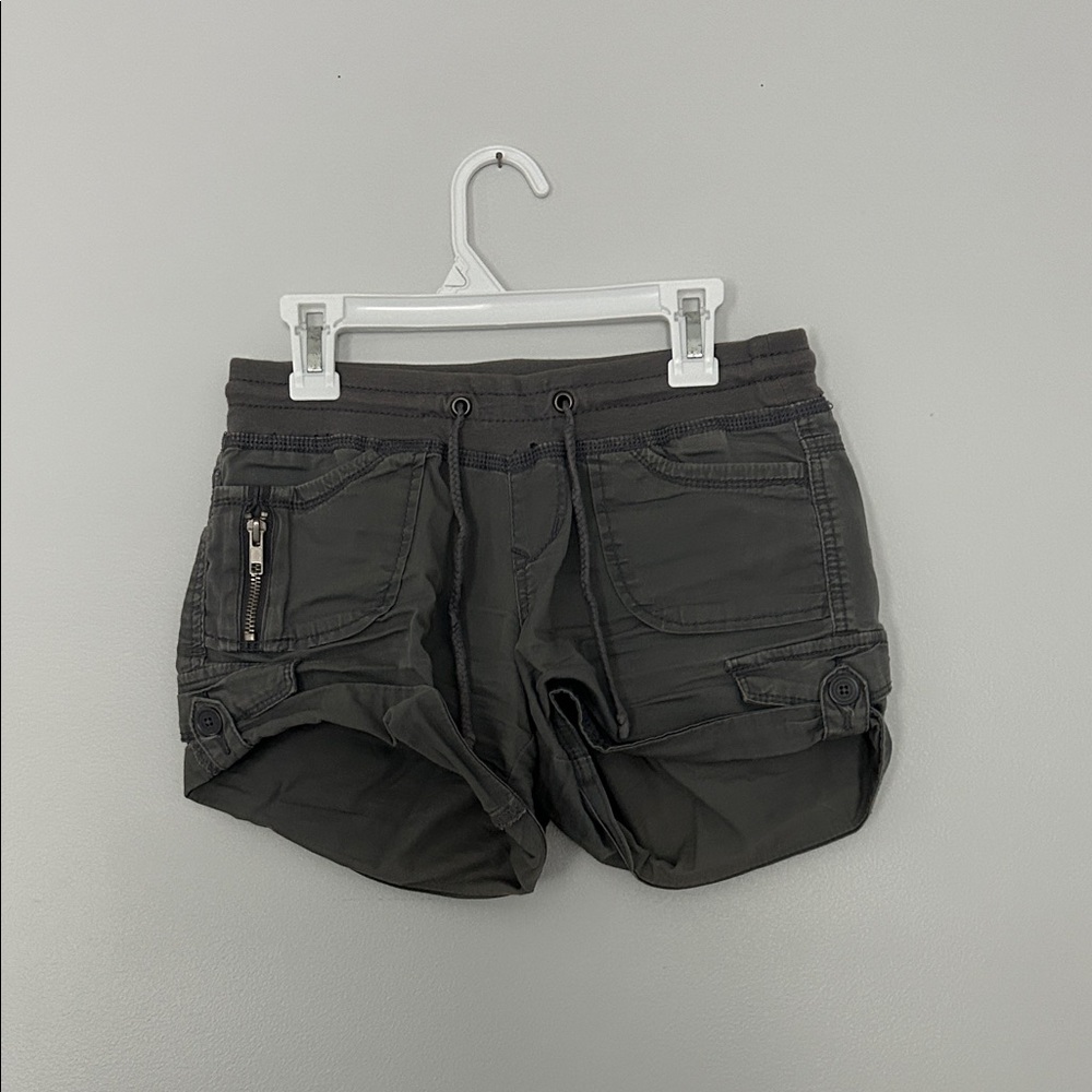 Dark Gray Cargo Shorts